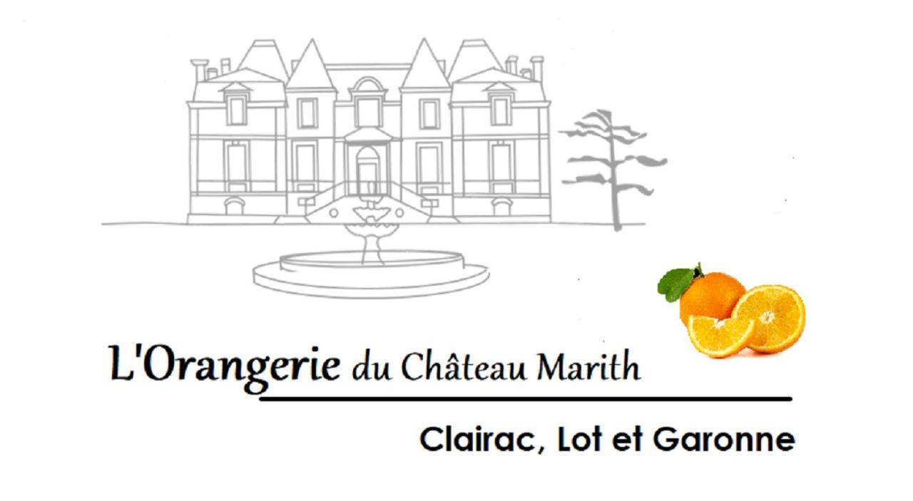 Orangerie du Château Marith - Chambres et Gîtes avec Piscine Clairac (Lot-et-Garonne) Exterior foto